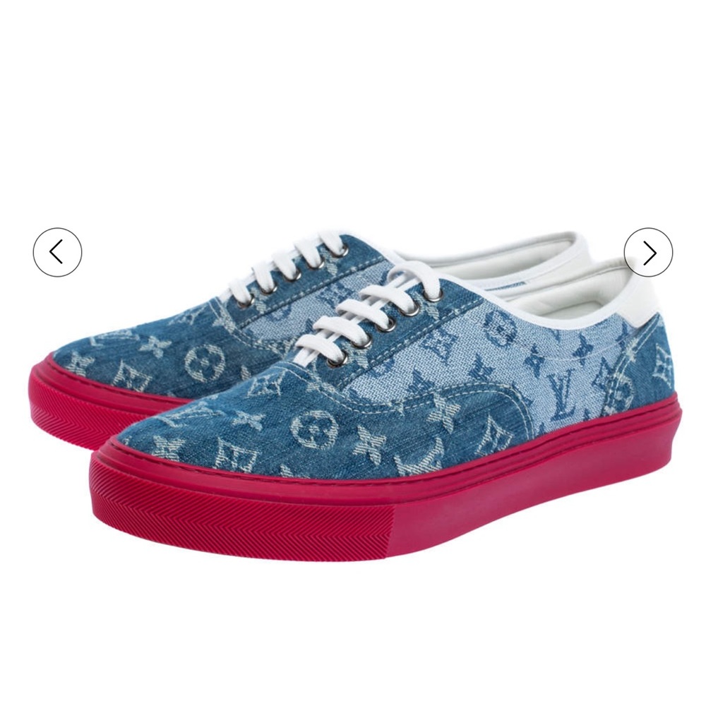 Louis Vuitton Trocadero Logo
Denim Sneaker